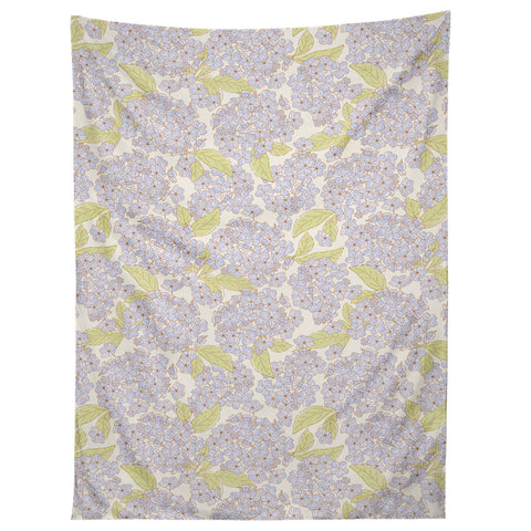 Iveta Abolina Hydrangeas Cream Tapestry