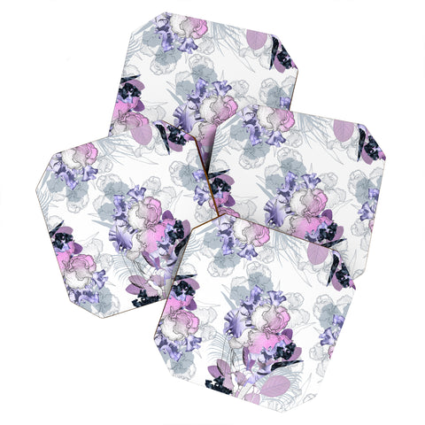 Iveta Abolina Iris Garden Coaster Set