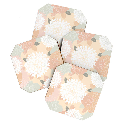 Iveta Abolina Ivory Rose Coaster Set