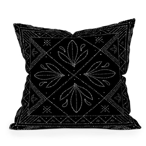 Iveta Abolina Janelle Night Outdoor Throw Pillow