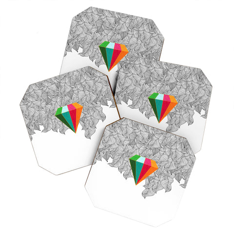 Iveta Abolina January Coaster Set