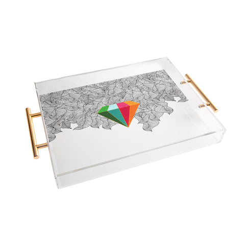 Iveta Abolina January Acrylic Tray