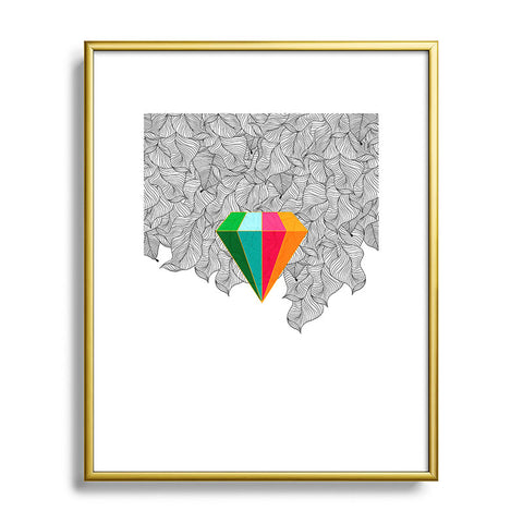 Iveta Abolina January Metal Framed Art Print