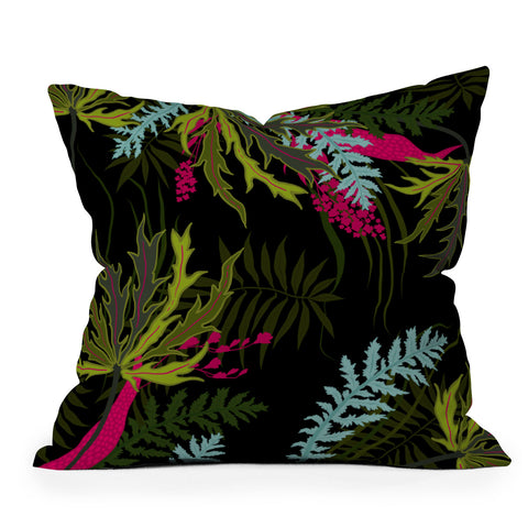 Iveta Abolina Josette Night Outdoor Throw Pillow