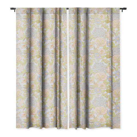 Iveta Abolina June Garden Blackout Window Curtain