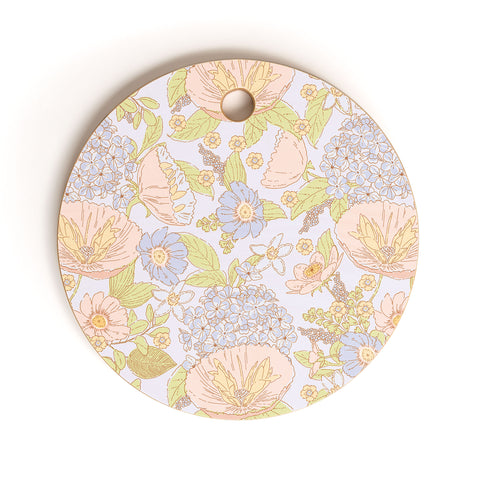 Iveta Abolina June Garden Cutting Board Round