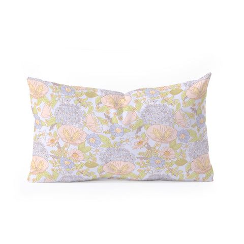 Iveta Abolina June Garden Oblong Throw Pillow