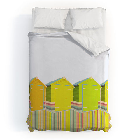 Iveta Abolina Lets Live in a Beach Shed Duvet Cover