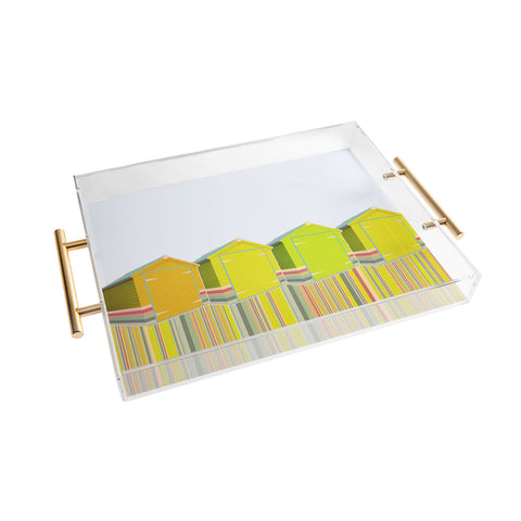 Iveta Abolina Lets Live in a Beach Shed Acrylic Tray