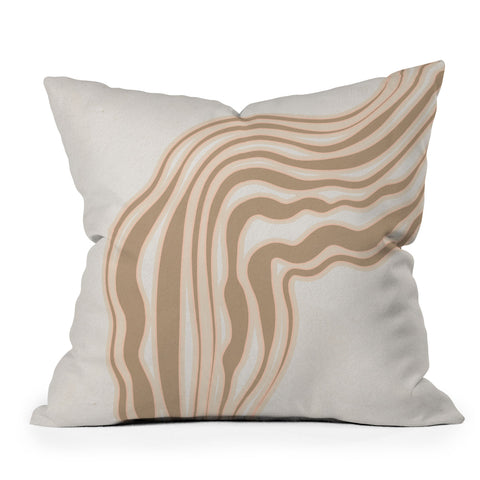 Iveta Abolina Liquid Lines Series 2 Outdoor Throw Pillow