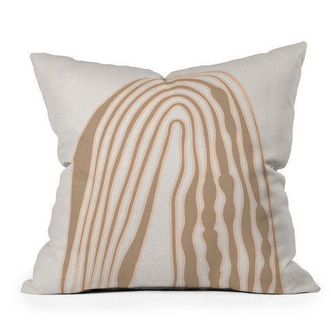 Iveta Abolina Liquid Lines Series 3 Outdoor Throw Pillow