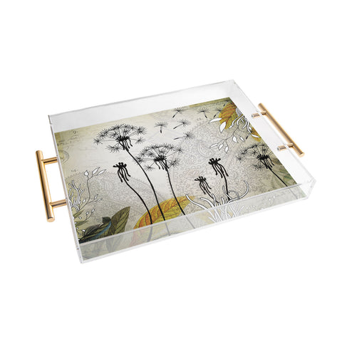 Iveta Abolina Little Dandelion Acrylic Tray
