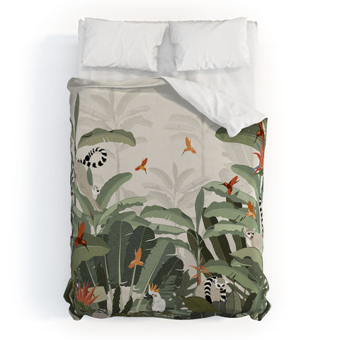 Iveta Abolina Madagascar Palm Duvet Cover