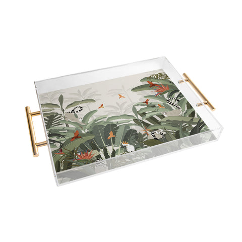 Iveta Abolina Madagascar Palm Acrylic Tray