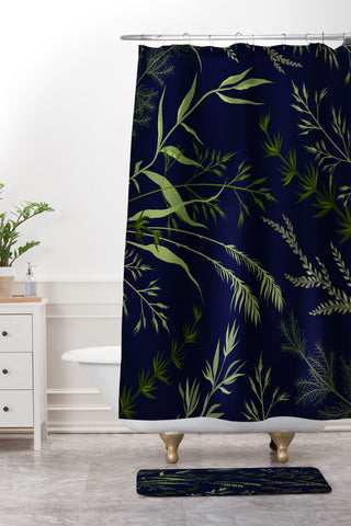 Iveta Abolina Margaux III Shower Curtain And Mat