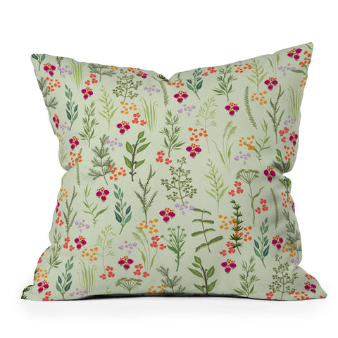 Iveta Abolina Margaux V Outdoor Throw Pillow