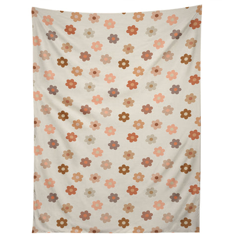 Iveta Abolina Medium Daisies Terracotta Tapestry