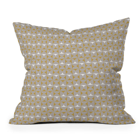 Iveta Abolina Mid Century Dove Outdoor Throw Pillow