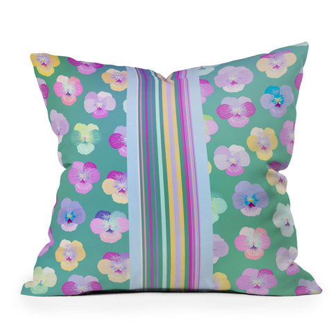 Iveta Abolina Moselle Bande II Outdoor Throw Pillow