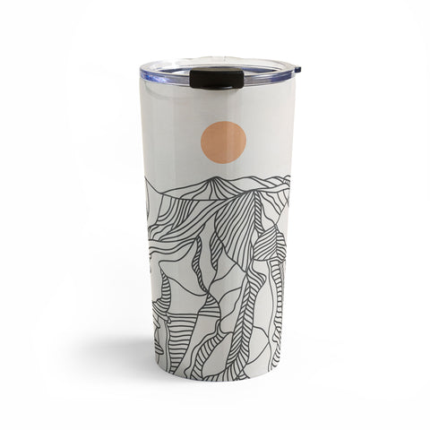 Iveta Abolina Mountain Line Series No 4 Travel Mug