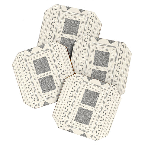 Iveta Abolina Mud Cloth Inspo II Coaster Set