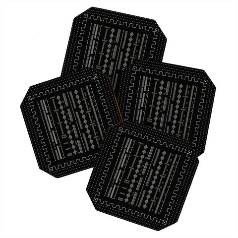 Iveta Abolina Mud Cloth Inspo V Coaster Set