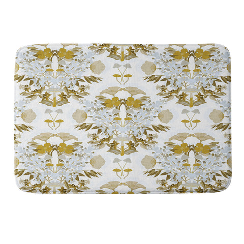 Iveta Abolina Mushroom Garden Memory Foam Bath Mat