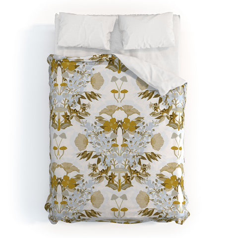 Iveta Abolina Mushroom Garden Duvet Cover