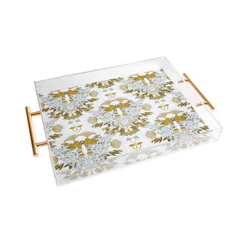 Iveta Abolina Mushroom Garden Acrylic Tray
