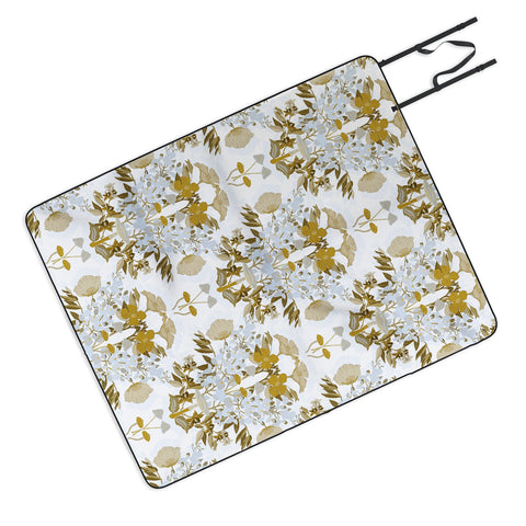 Iveta Abolina Mushroom Garden Picnic Blanket