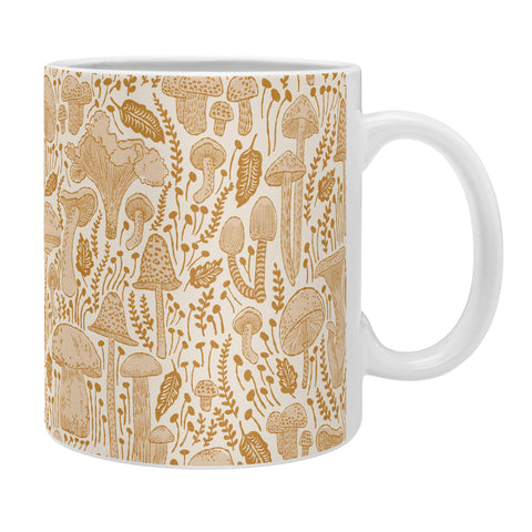 Iveta Abolina Mushrooms Cream Coffee Mug