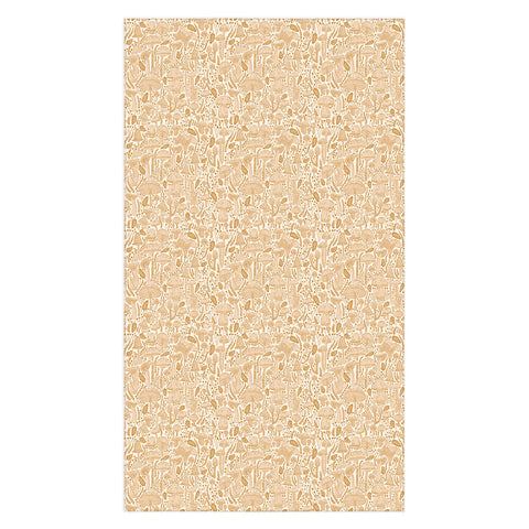Iveta Abolina Mushrooms Cream Tablecloth