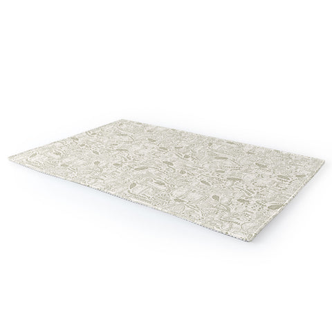 Iveta Abolina Mushrooms Sage Area Rug
