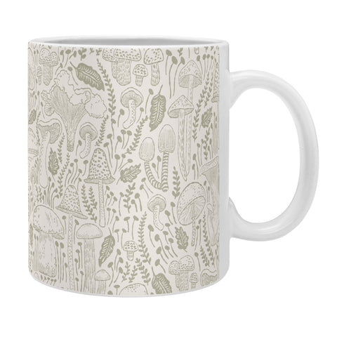 Iveta Abolina Mushrooms Sage Coffee Mug
