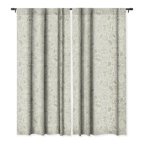 Iveta Abolina Mushrooms Sage Blackout Non Repeat