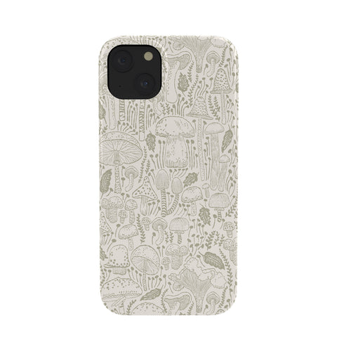 Iveta Abolina Mushrooms Sage Phone Case