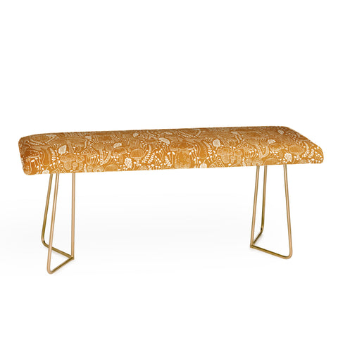Iveta Abolina Mushrooms Tawny Bench