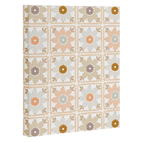 Iveta Abolina Neutral Crochet Art Canvas