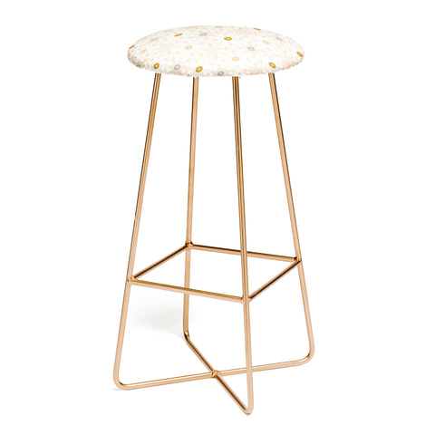 Iveta Abolina Neutral Crochet Bar Stool