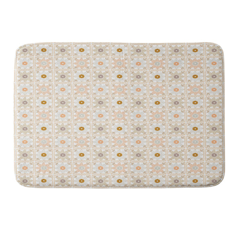 Iveta Abolina Neutral Crochet Memory Foam Bath Mat