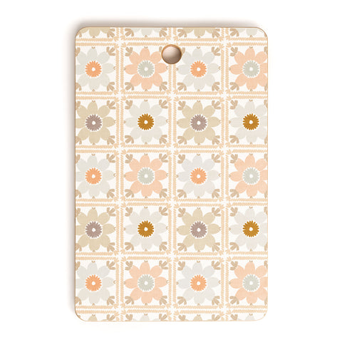 Iveta Abolina Neutral Crochet Cutting Board Rectangle