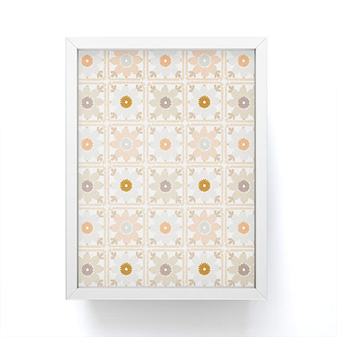 Iveta Abolina Neutral Crochet Framed Mini Art Print