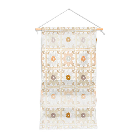 Iveta Abolina Neutral Crochet Wall Hanging Portrait