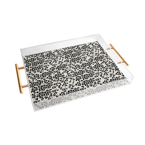 Iveta Abolina Neutral Leopard Acrylic Tray