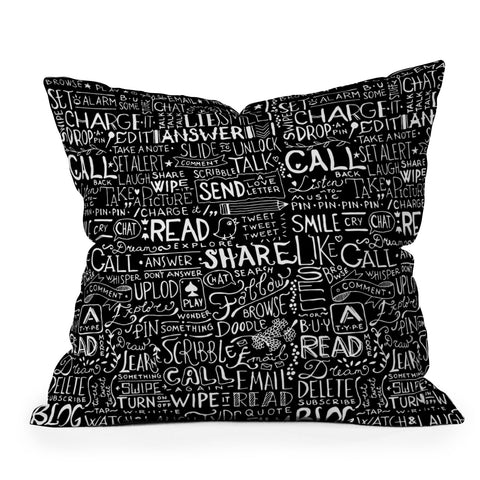 Iveta Abolina Noella V Outdoor Throw Pillow