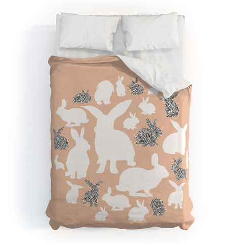 Iveta Abolina Nordic Bunny Duvet Cover