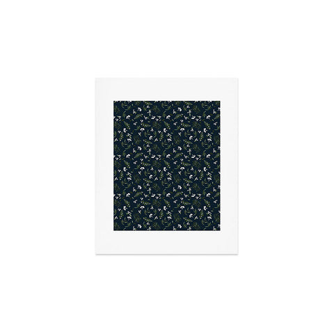 Iveta Abolina Nordic Olive Blue Art Print