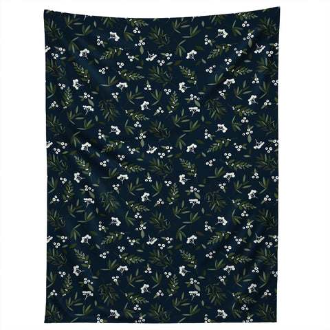 Iveta Abolina Nordic Olive Blue Tapestry