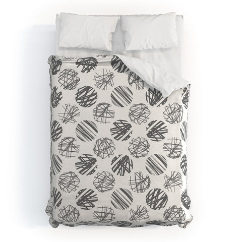 Iveta Abolina Notebook Gray Duvet Cover
