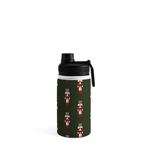 Iveta Abolina Nutcrackers Green Water Bottle